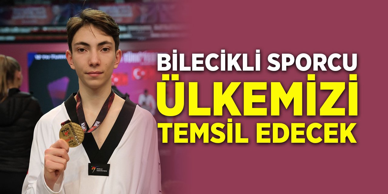 Bilecikli Sporcu Ülkemizi Temsil Edecek