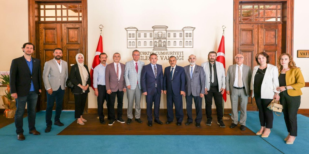 Bilecik SMMM Odasından Vali Sözer’e Hayırlı Olsun Ziyareti