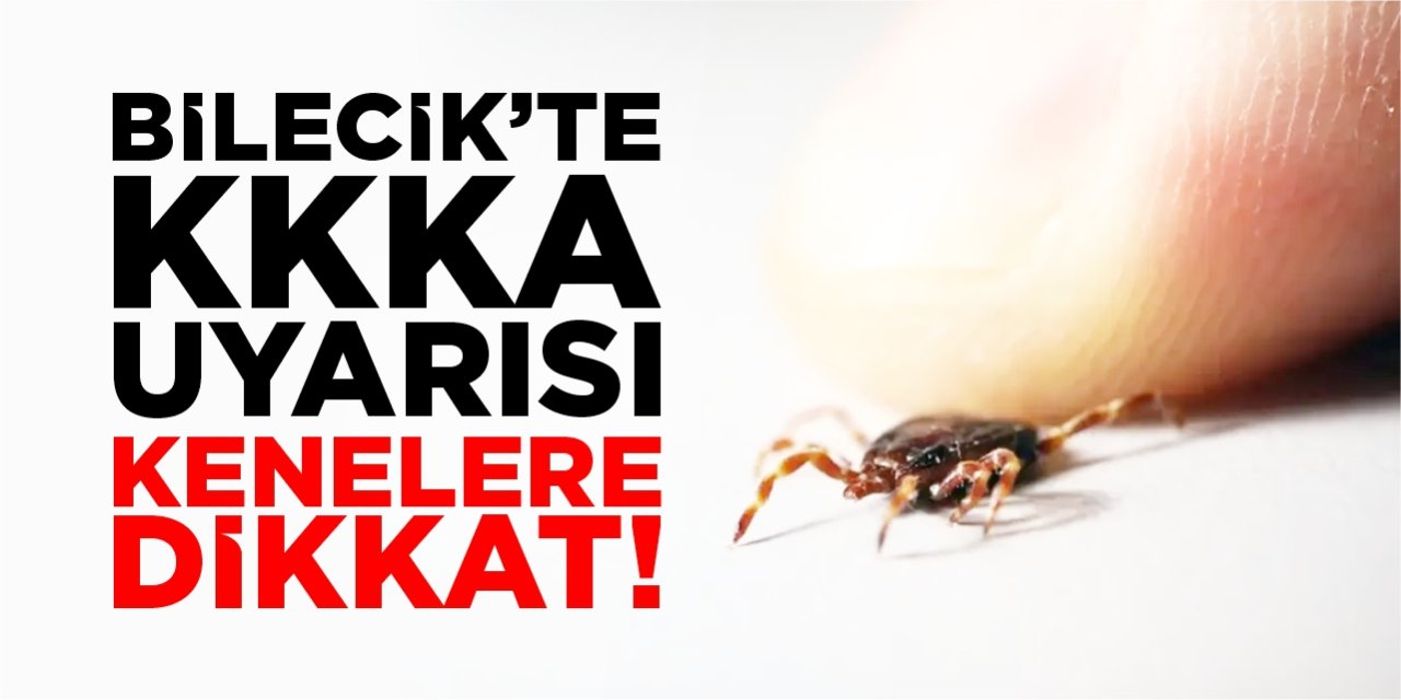 Bilecik’te KKKA Uyarısı: Kenelere Dikkat!