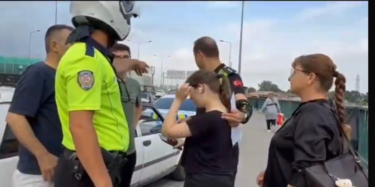Sınava Giderken Araçları Arızalandı
