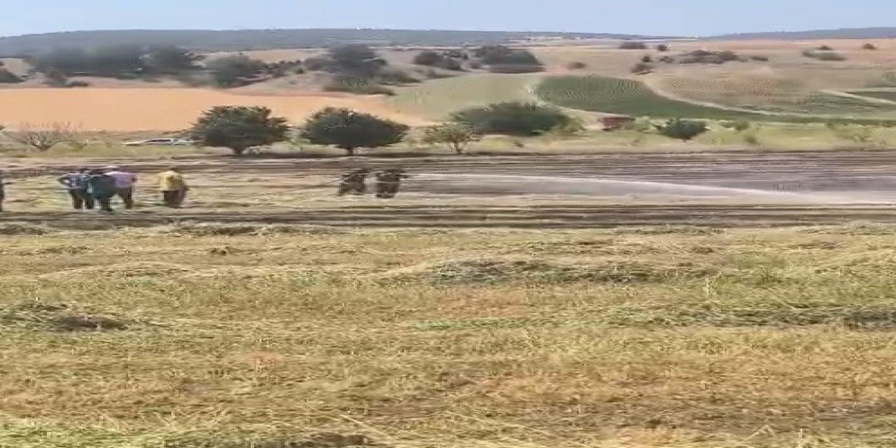 Bilecik’te Anız Yangını