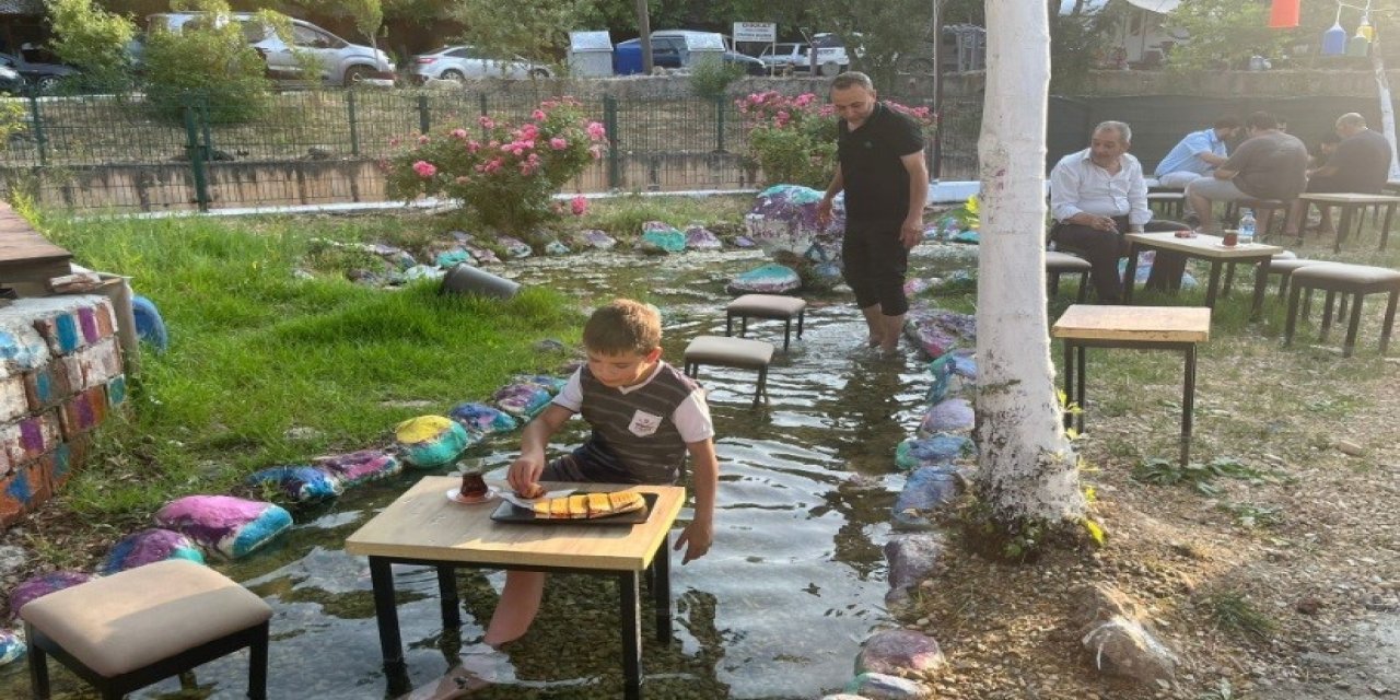 Dereli Kaplıacaları'nda sezon hızlı başladı
