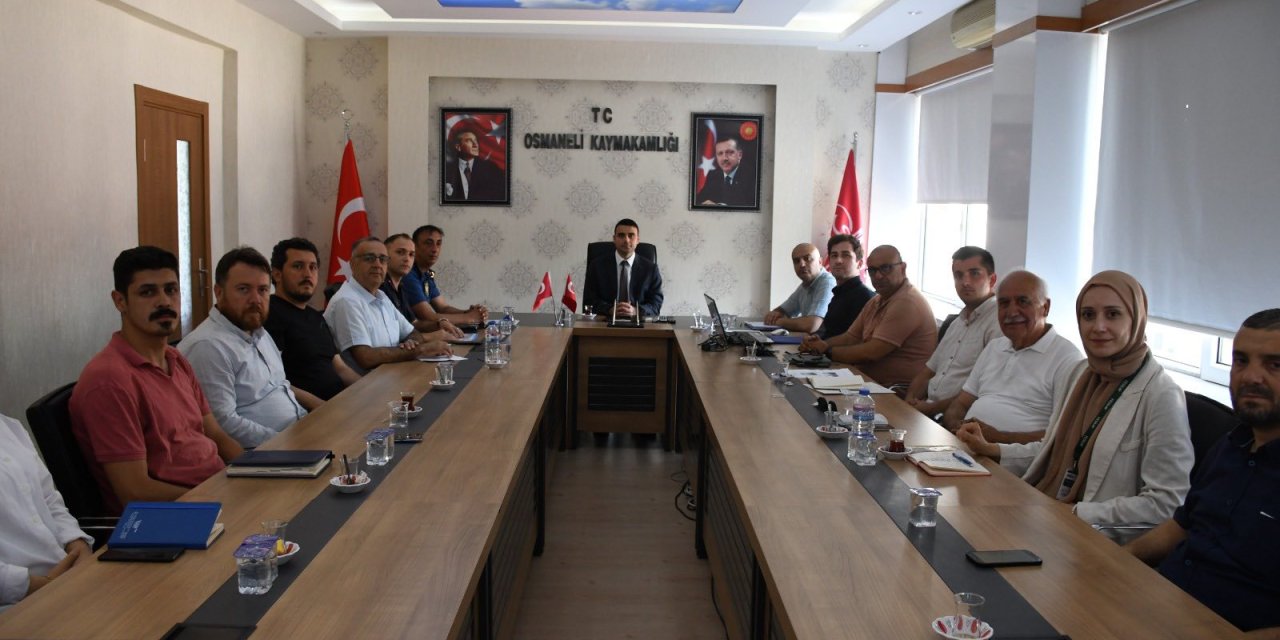 Osmaneli’nde Bağımlılıkla Mücadele Toplantısı