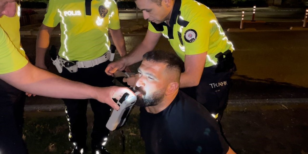 Bu Sefer Alkollü Değil, Aranan Şahıs Kaçmaya Çalıştı