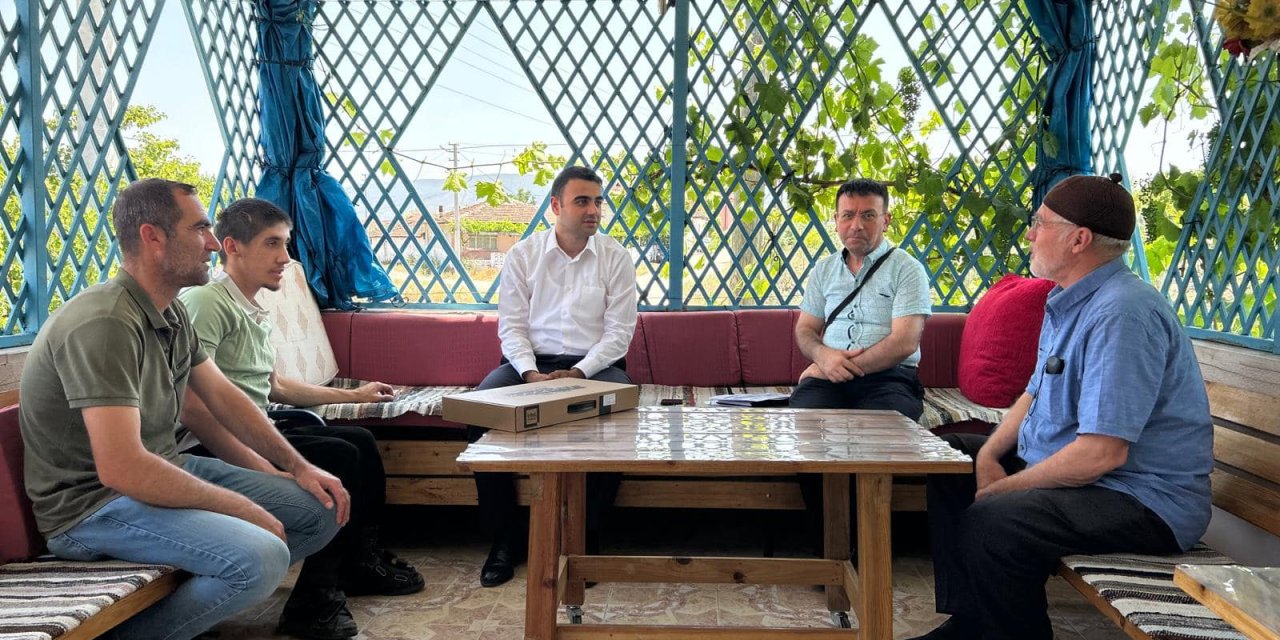 Kaymakam Kılıç'tan Özel Gereksinimli Gence Ziyaret