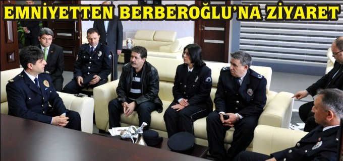 EMNİYETTEN BOZÜYÜK BELEDİYE BAŞKANINA ZİYARET