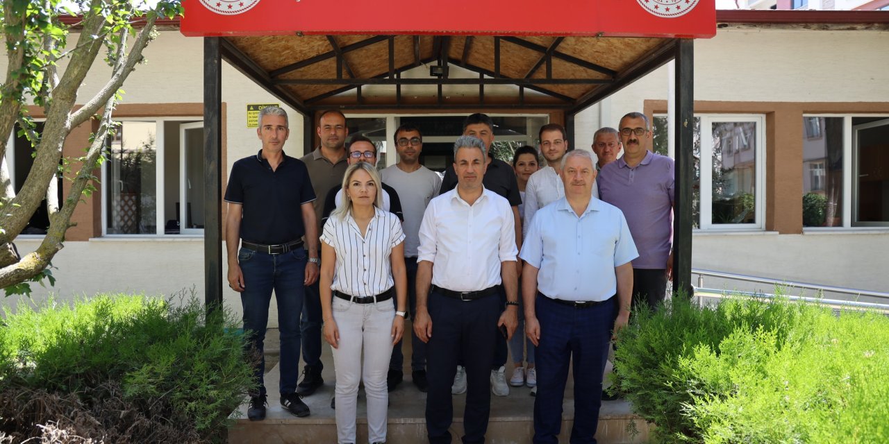 Müdür Yoldaş Çalışmalar Hakkında Bilgi Aldı