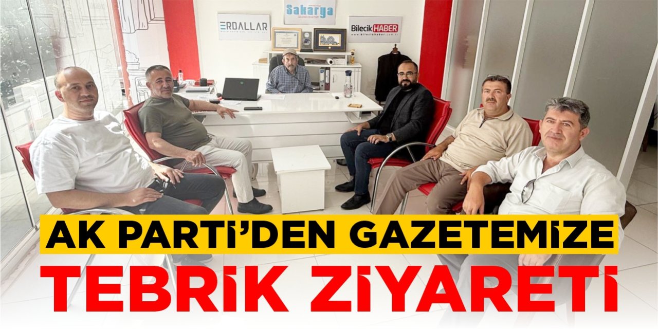 AK Parti'den gazetemize tebrik ziyareti