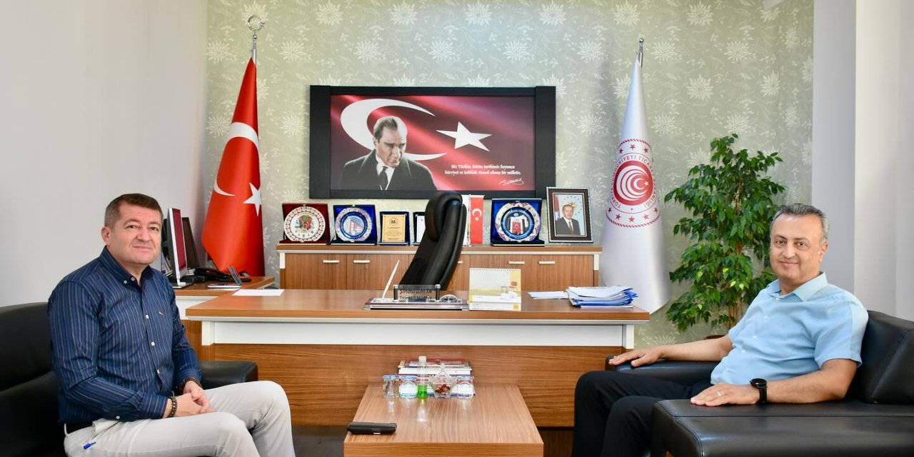 Müdür Şimşek İade-i Ziyaretlere Devam Ediyor