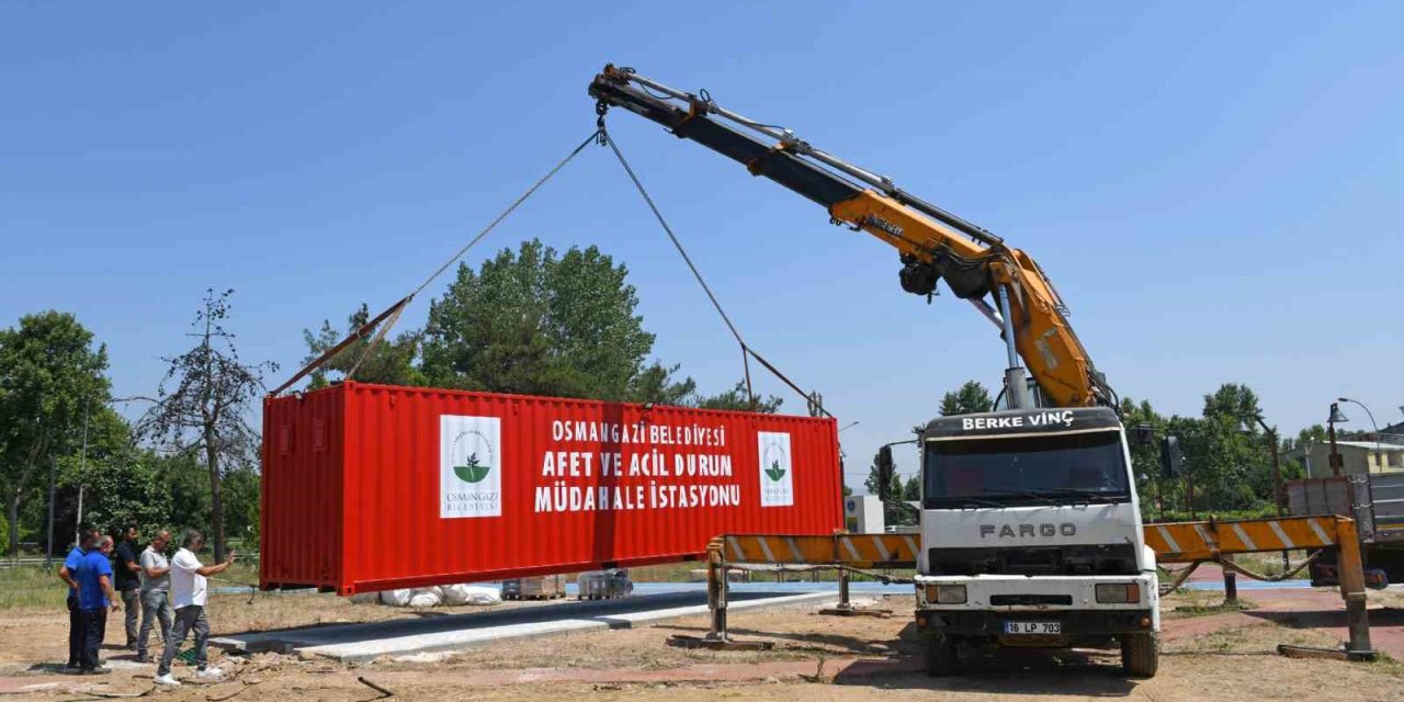 Afet Ve Acil Durum Müdahale İstasyonu Hayat Kurtaracak