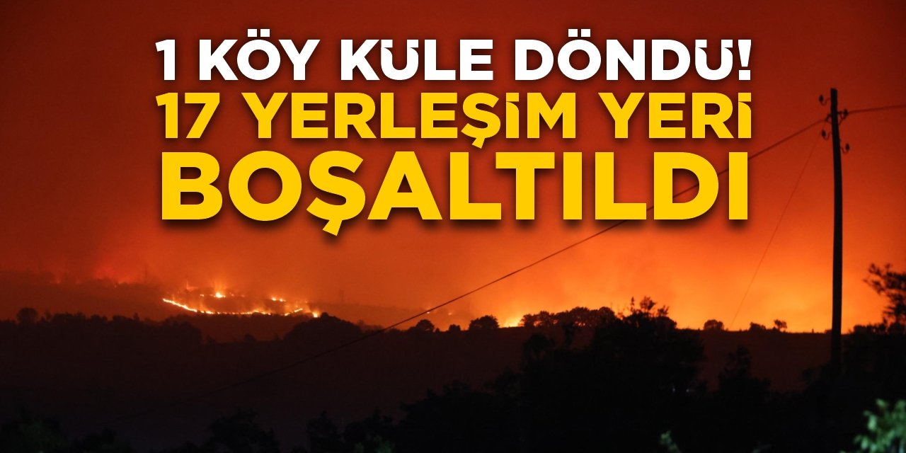 1 köy küle döndü