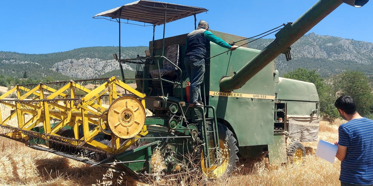 Gölpazarı'nda biçerdöver ve hasat kontrolleri devam ediyor