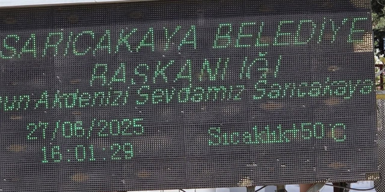 Termometreler 50 Dereceyi Gösterdi