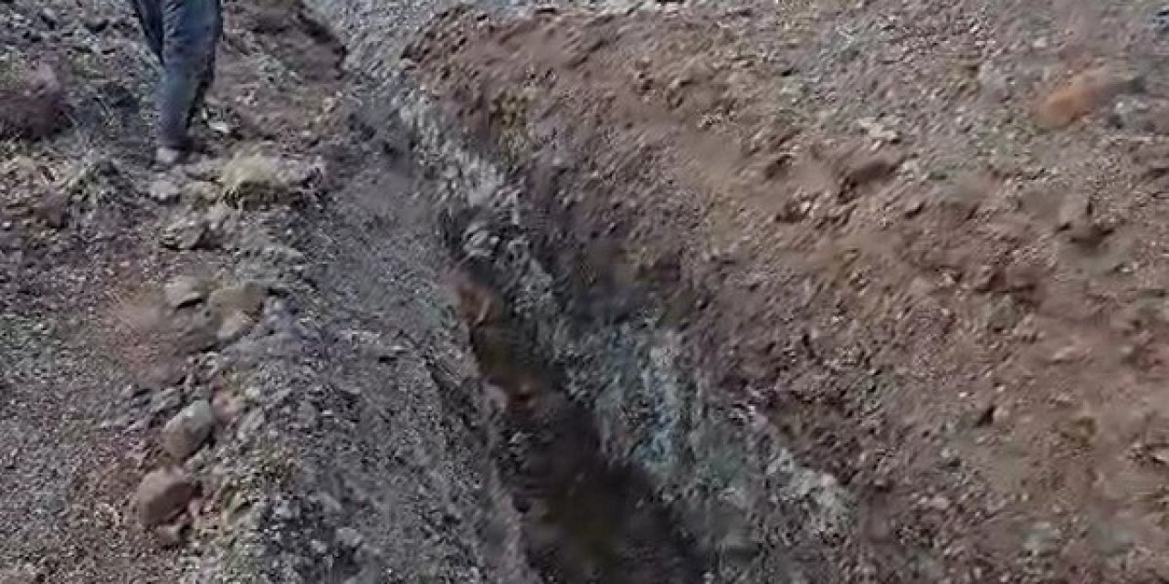 Kaçak Kazı İle Köyden Köye Su Götürdüler, Hayvanlar Susuz Kaldı