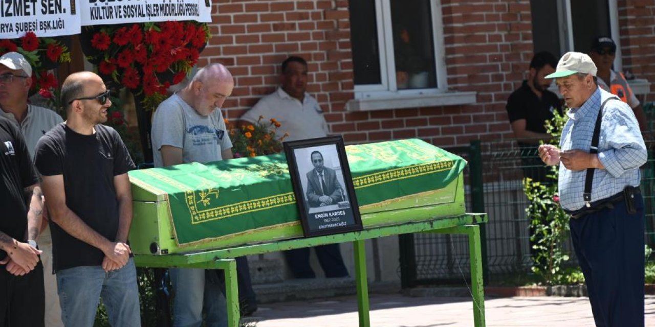 Başkan Yardımcısı Engin Kardeş Son Yolculuğuna Uğurlandı