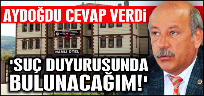 "SUÇ DUYURUSUNDA BULUNACAĞIM"