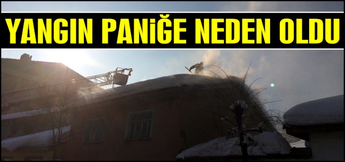 YANGIN PANİĞE NEDEN OLDU