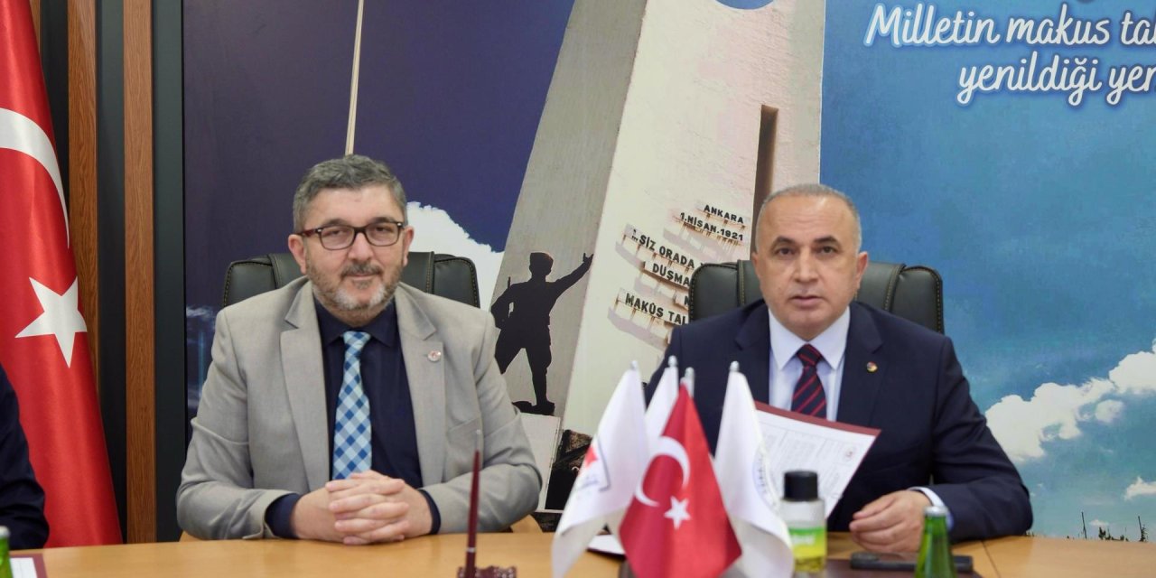 “Meslek Yüksekokulları Eğitim İş Birliği Protokolü” değerlendirildi