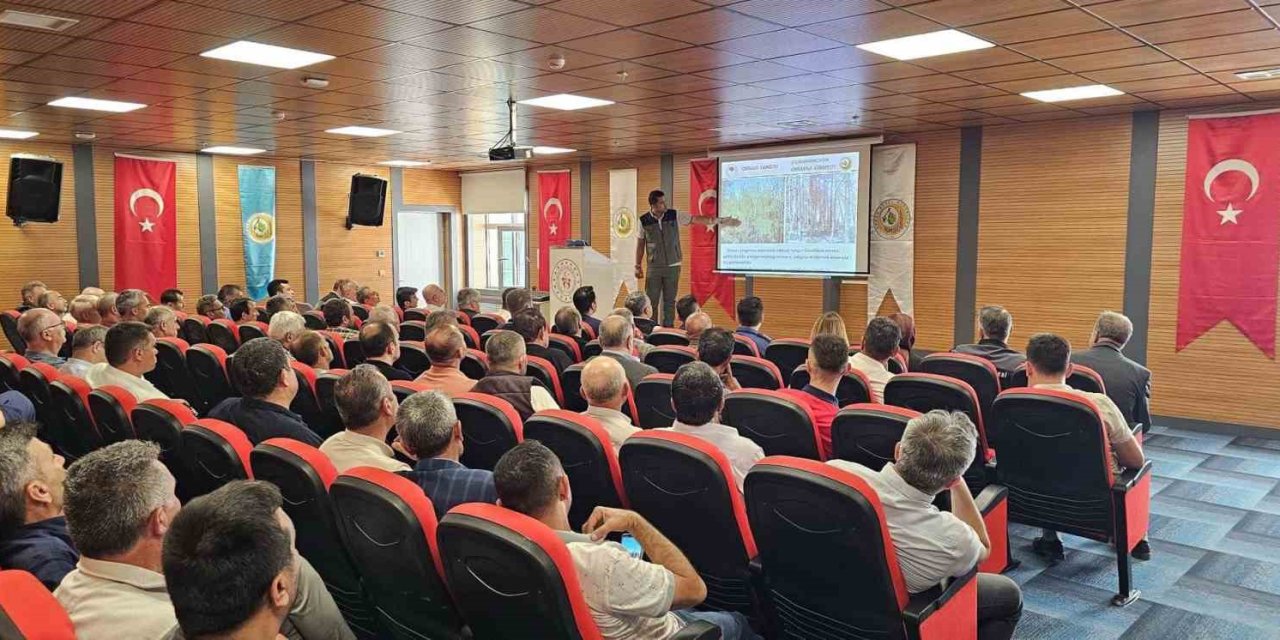 Orman Ve Ziraat Yangınlarına Karşı Bilgilendirme Eğitimi Verildi
