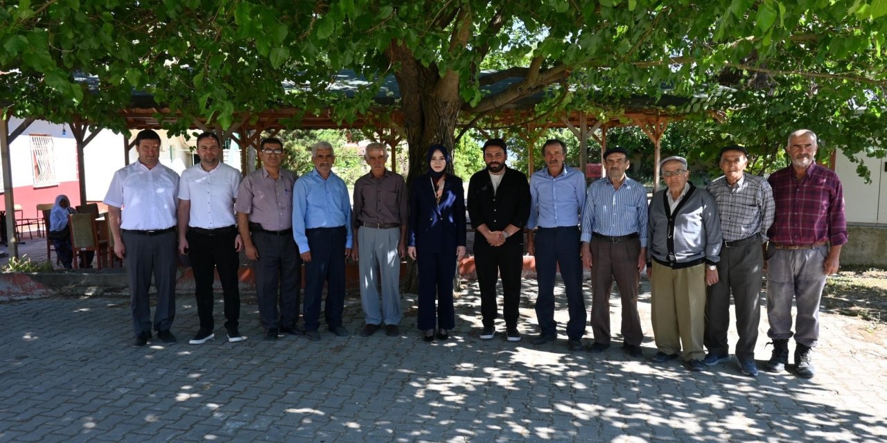 Kaymakam Çetin Vatandaşlarla Buluştu