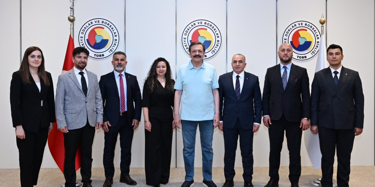 Bozüyük TSO'dan Rifat Hisarcıklıoğlu’na Ziyaret
