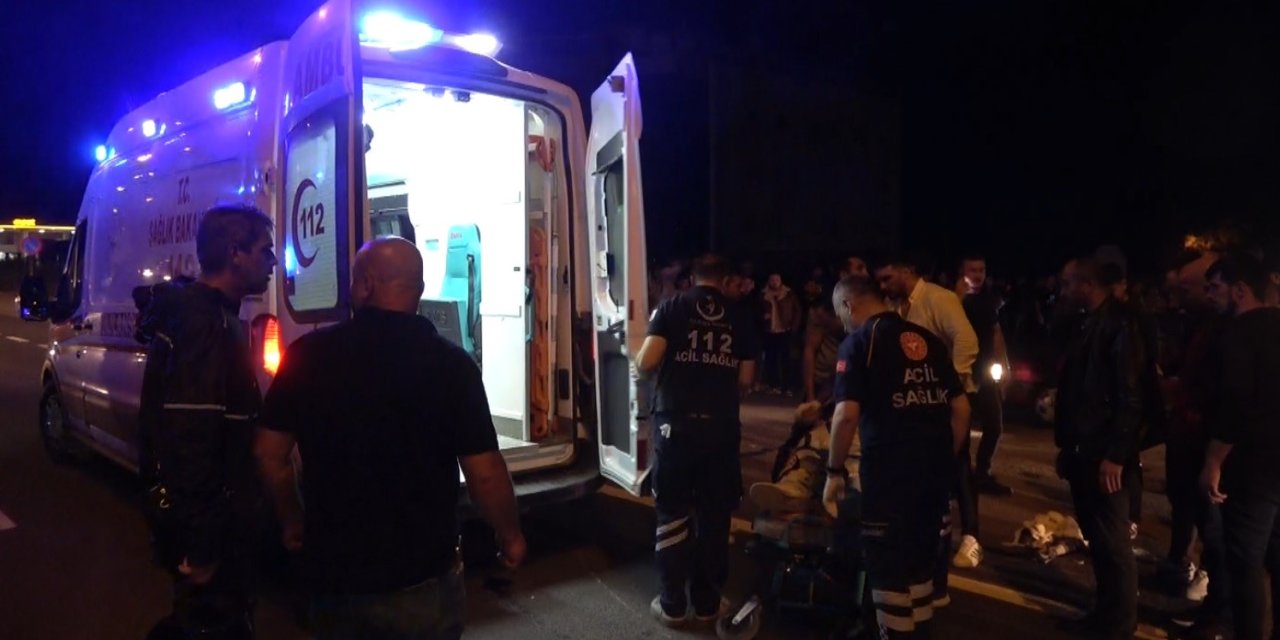 İki Motosiklet Çarpıştı: 2’si Ağır 4 Yaralı