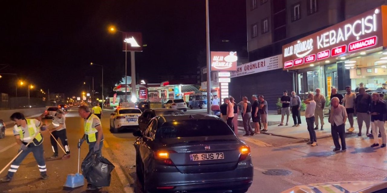 Alkollü Sürücü Makas Atarken Kaza Yaptı