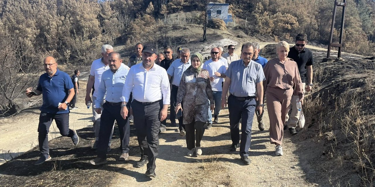 Yangın Afeti Sonrası Gölpazarı'na Ziyaret