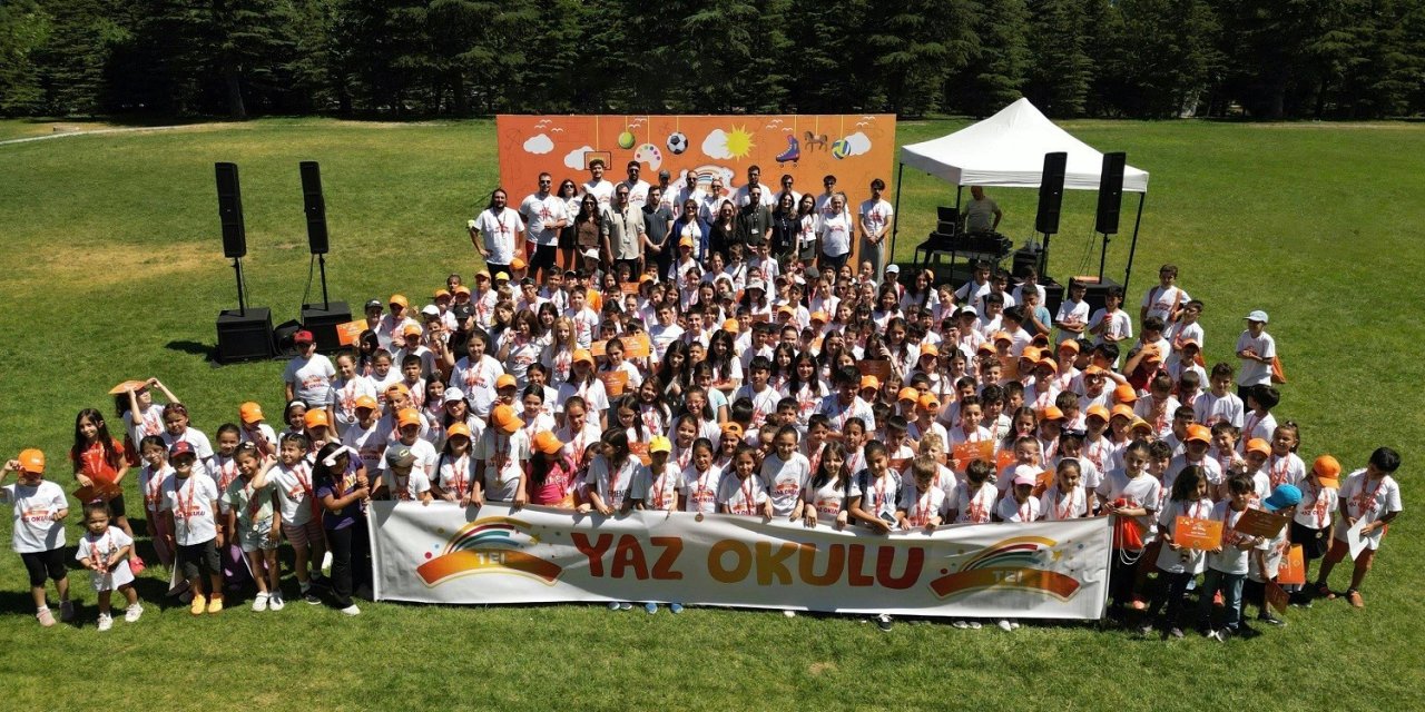Teı Yaz Okulu’nda Minikler Hem Öğrendi Hem Eğlendi