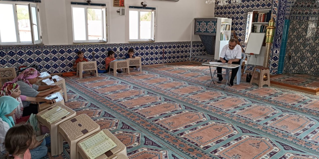 Müftü Nacar'dan Yaz Kur’an Kursuna Ziyaret