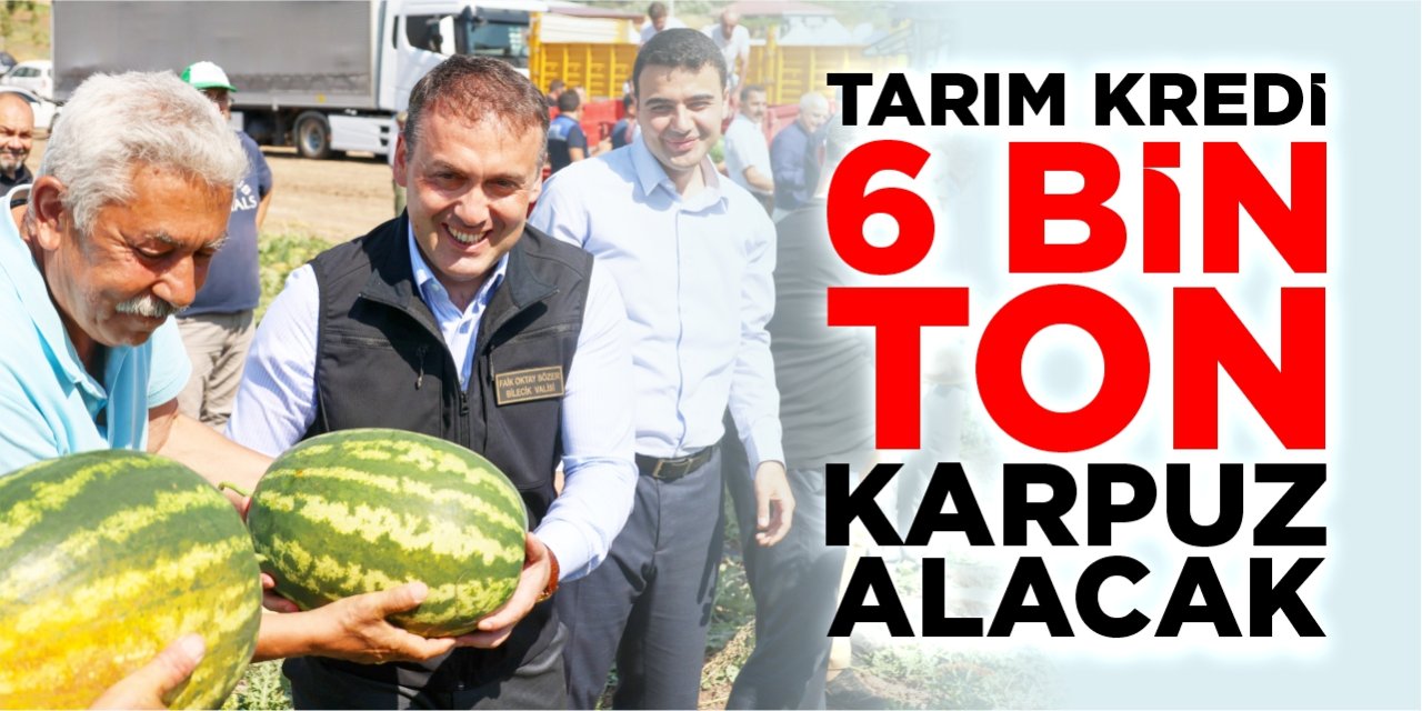 Tarım Kredi, 6 bin ton karpuz alacak