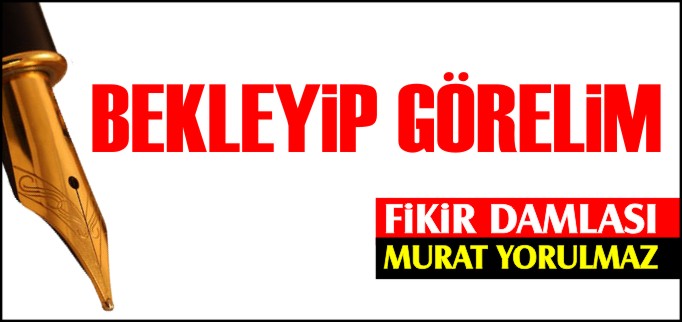 BEKLEYİP GÖRELİM