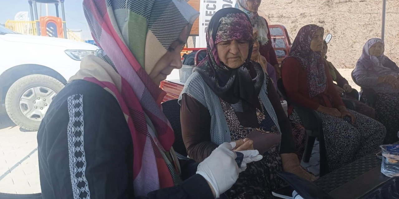 Yangından Etkilenen Vatandaşlara Sağlık Taraması
