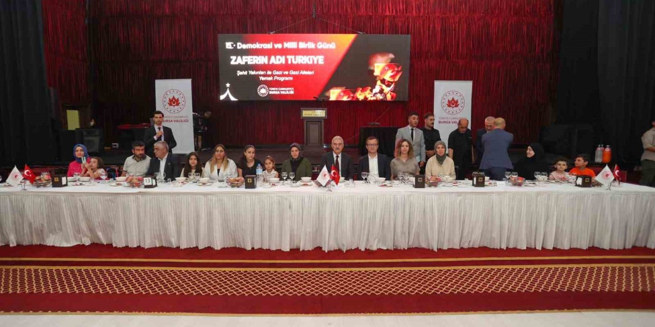 Şehit Ve Gazi Aileleriyle Bir Araya Gelindi