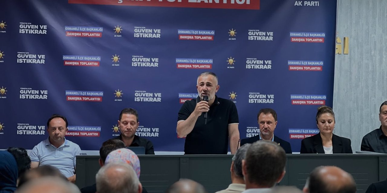 Osmaneli'nde AK Parti Dayanışma Toplantısı
