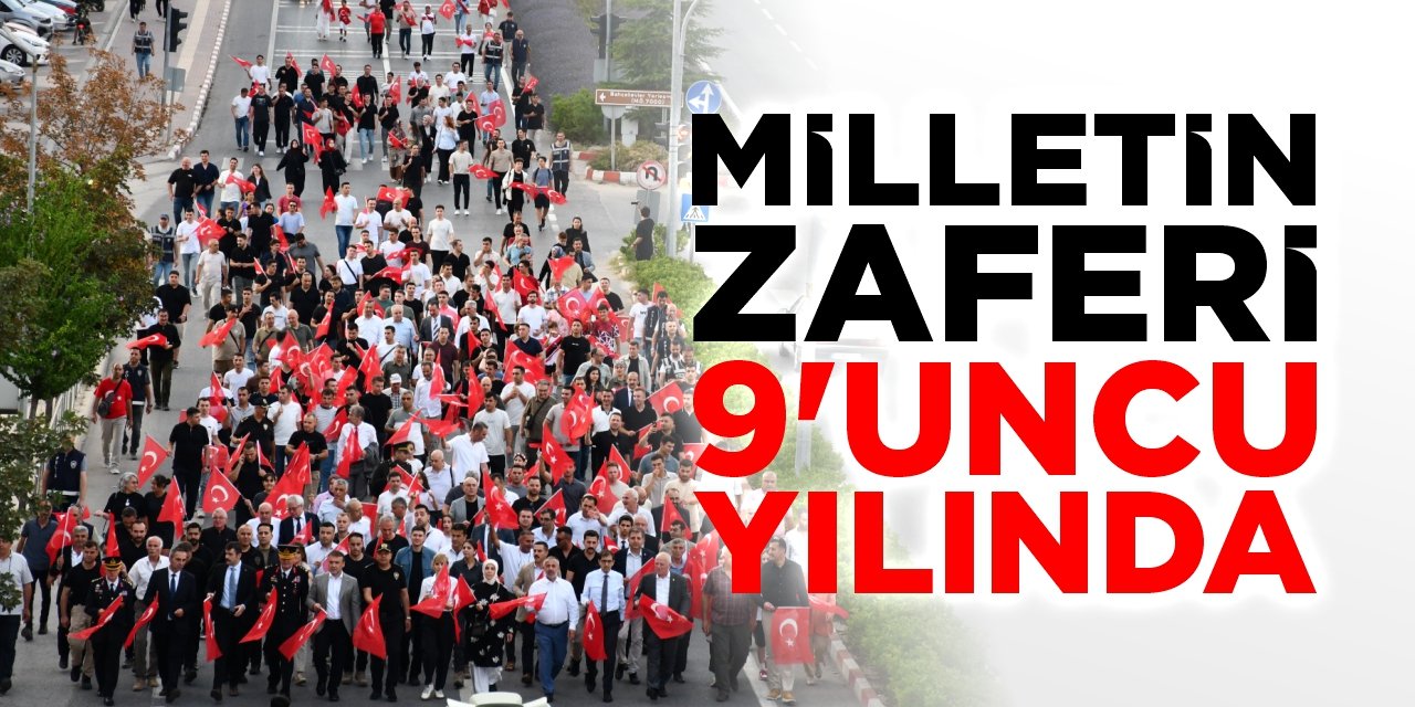 Milletin Zaferi 9’uncu yılında