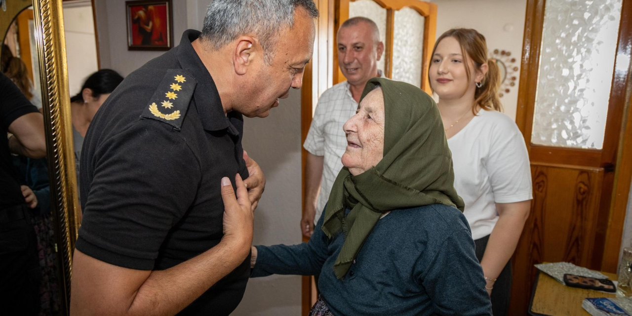 Müdür Yılmaz’dan Şehit Ailesine Ziyaret