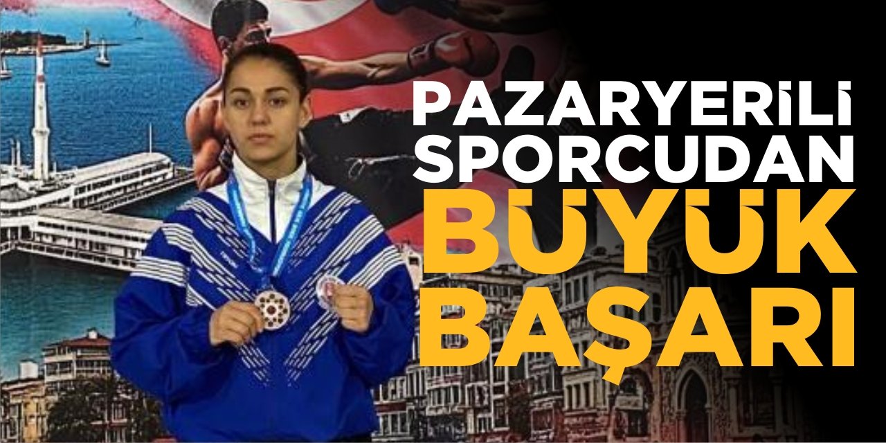 Pazaryerili Sporcudan Büyük Başarı