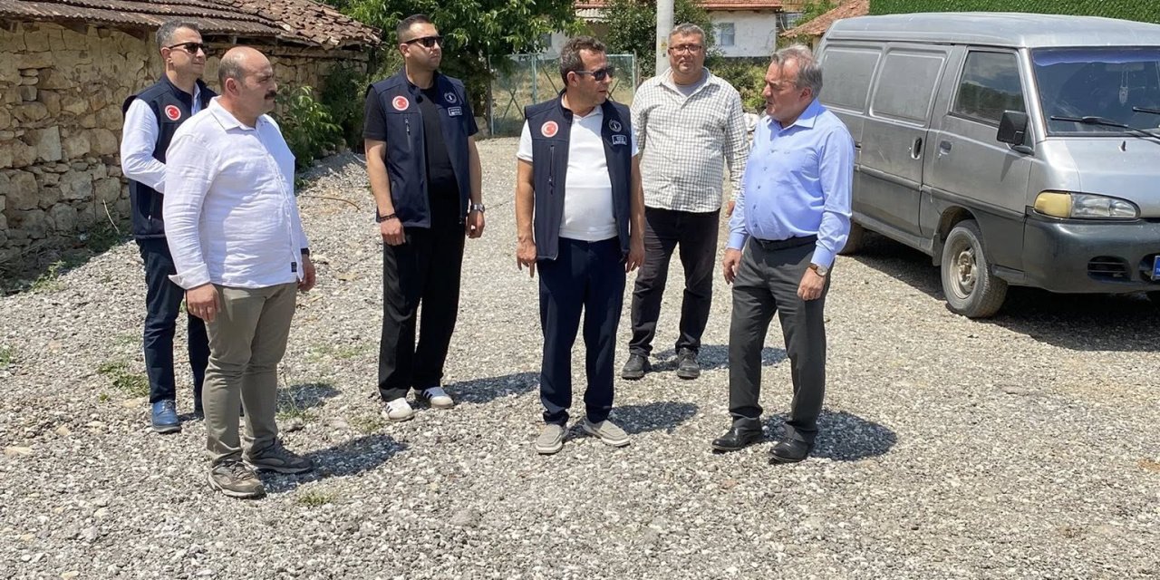 Kaymakam Öztürk Çalışmaları İnceledi