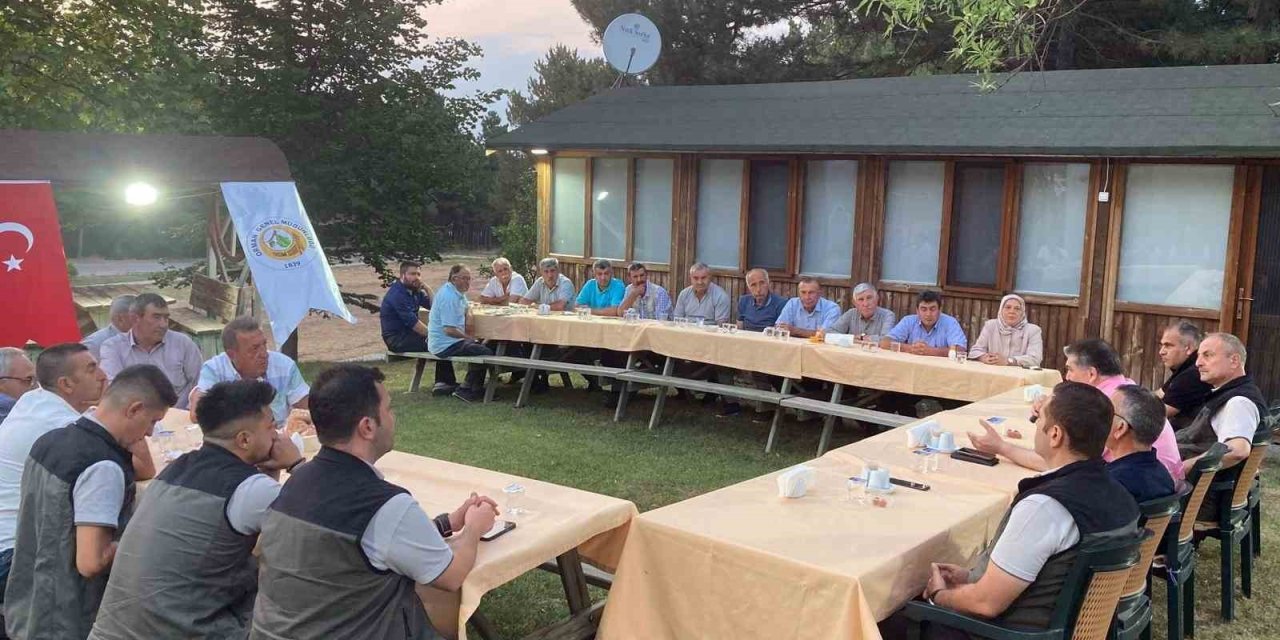 Muhtarlar Toplantısının Konusu Orman Yangınlarıydı