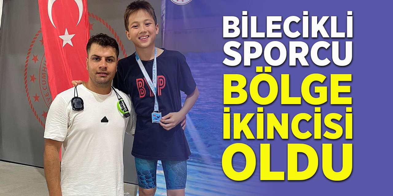 Bilecikli Sporcu Bölge İkincisi Oldu