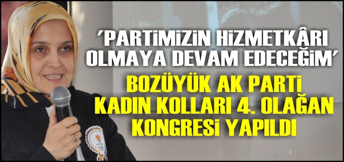 PARTİMİN HİZMETKÂRI OLMAYA DEVAM EDECEĞİM