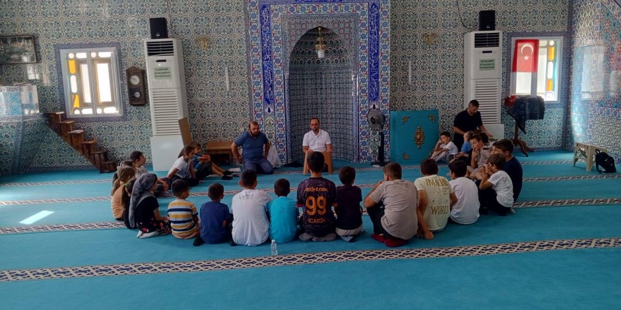 Pazaryeri'nde Yaz Kur’an Kurslarına Ziyaret
