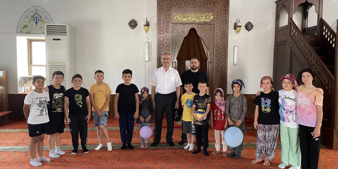 Gölpazarı'nda Kuran Kursu Öğrencilerine Ziyaret