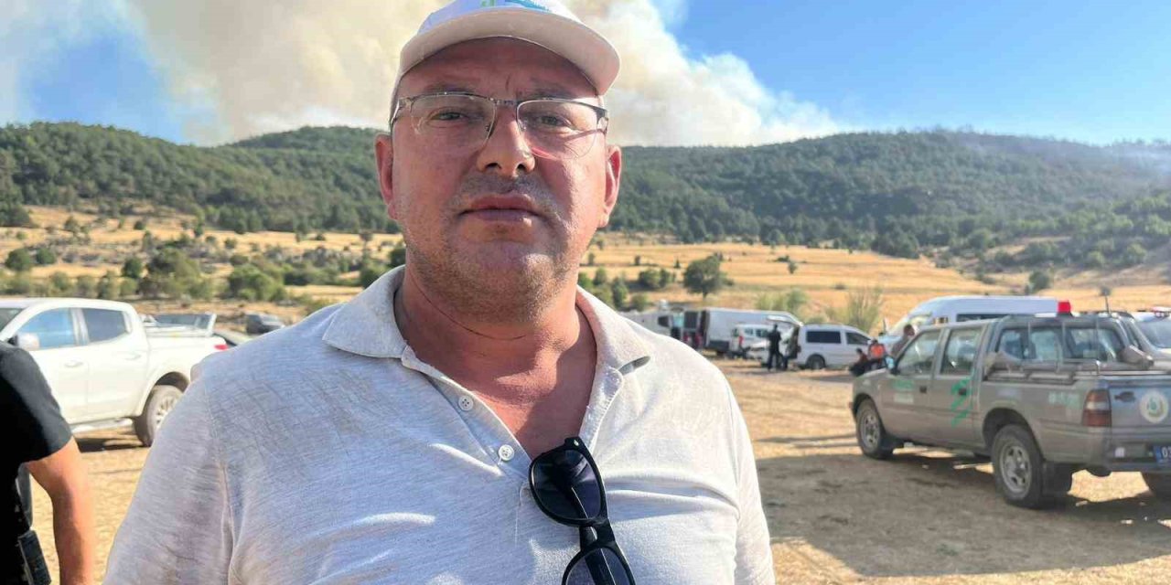 Alevlerin Arasında Kalan Ve Kepçesi Kül Olan Operatörün Arkadaşı O Anları Anlattı