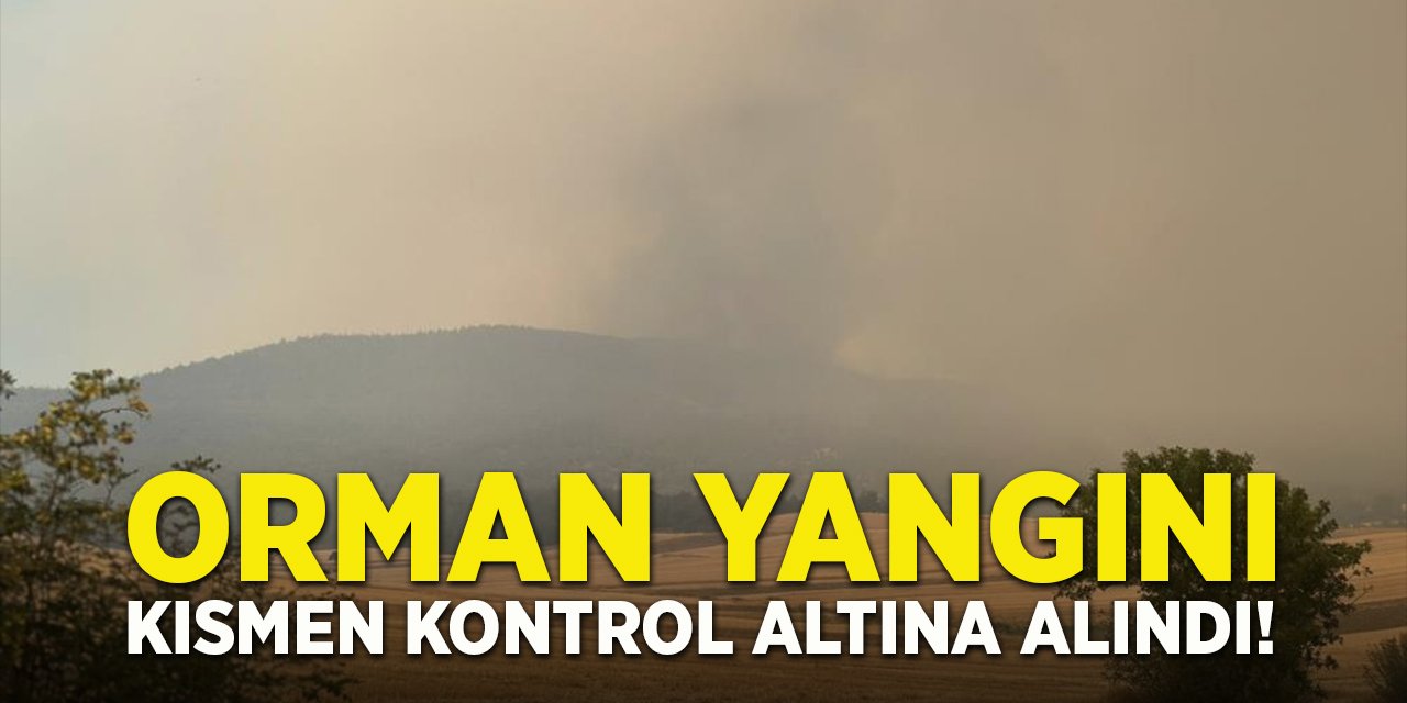 Orman Yangını Kısmen Kontrol Alındı!
