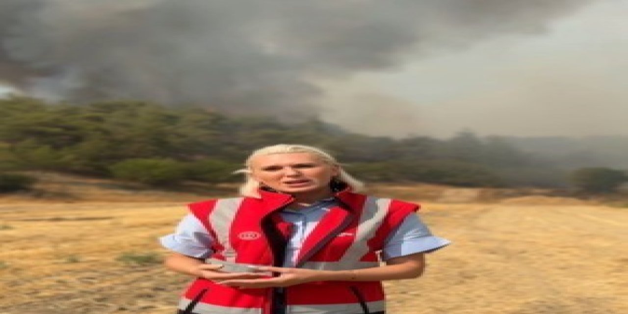 Başkan Subaşı Yangın Bölgesinde