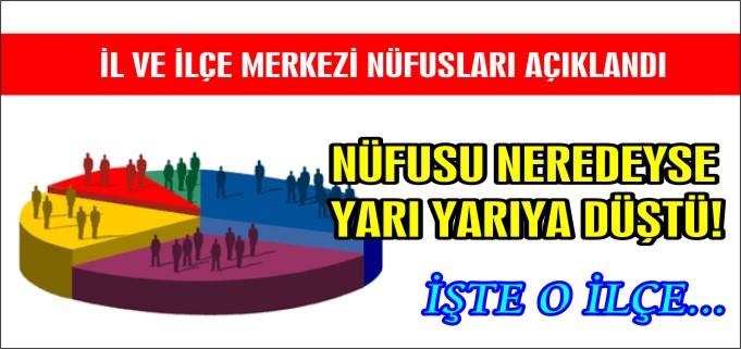 BİLECİK İL VE İLÇELERİNİN NÜFUSU AÇIKLANDI