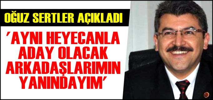 AYNI HEYECANLA ADAY ARKADAŞLARIMIN YANINDAYIM
