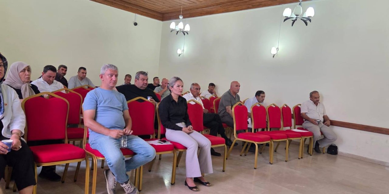 Söğüt'te Çiftçilere Bilgilendirme Toplantısı